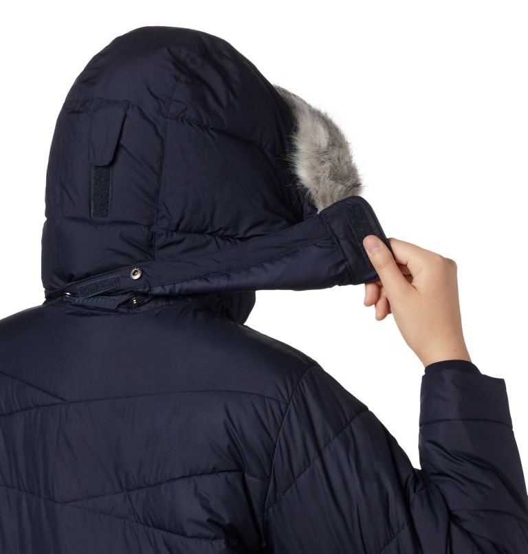 Women's Columbia Peak to Park Insulated Jackets Navy | Plus Size CA-PL0A4